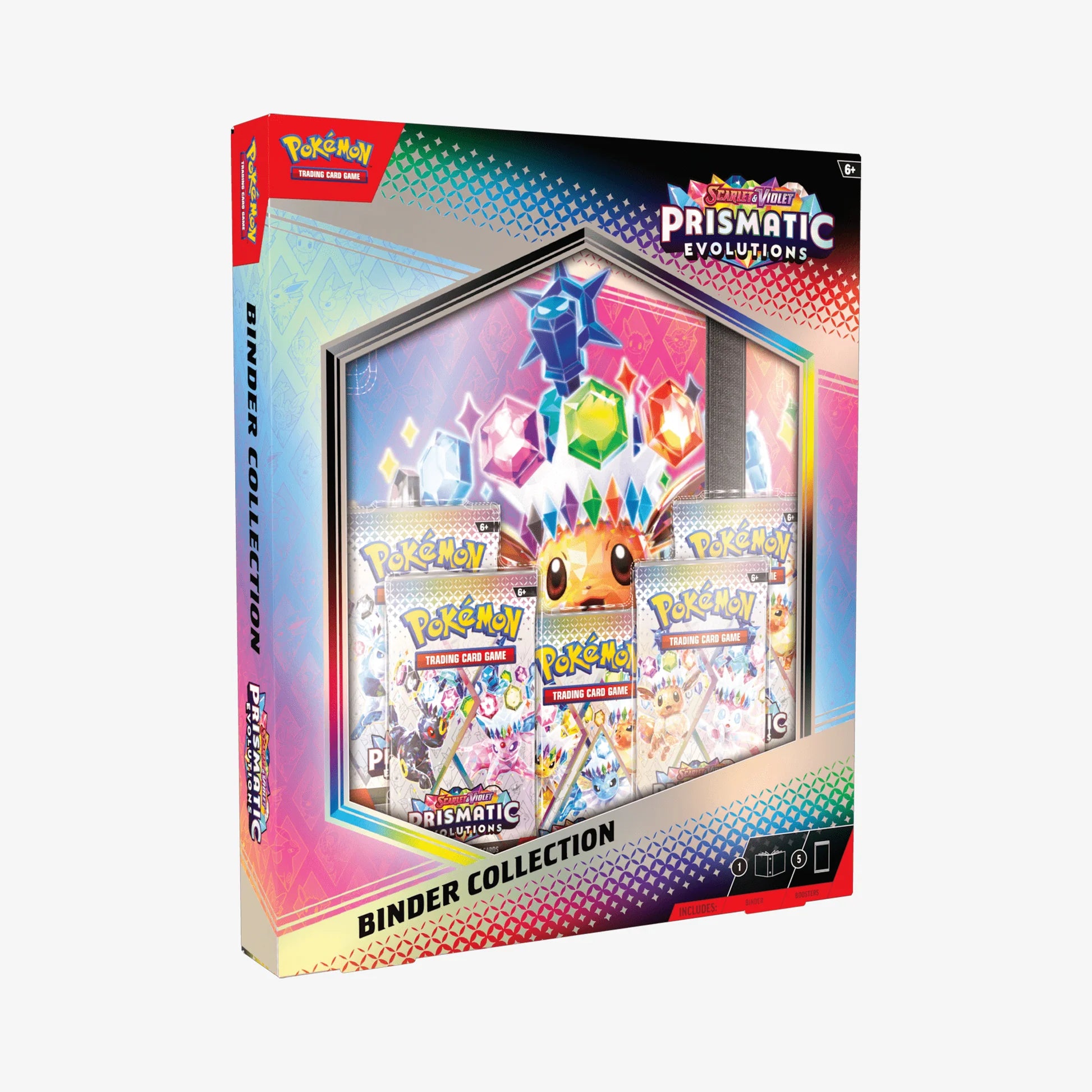 Pokémon Scarlet & Violet- Prismatic Evolution Binder Collection [EN]