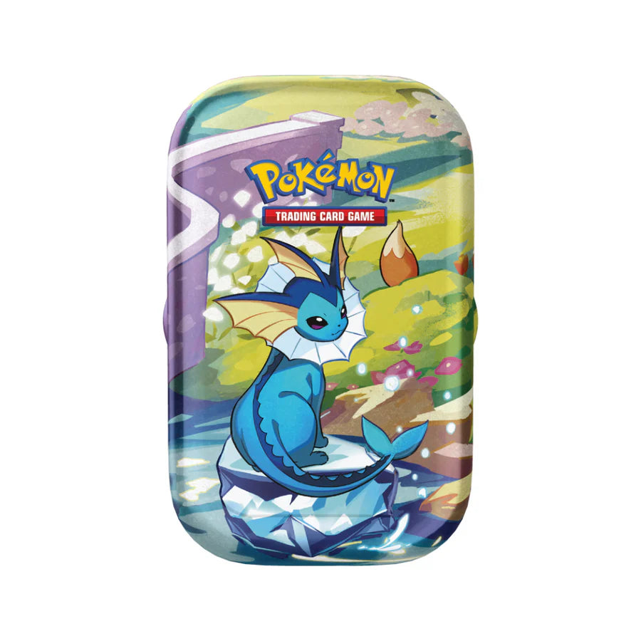Pokémon Scarlet & Violet- Prismatic Evolution Mini Tin - Vaporeon [EN]