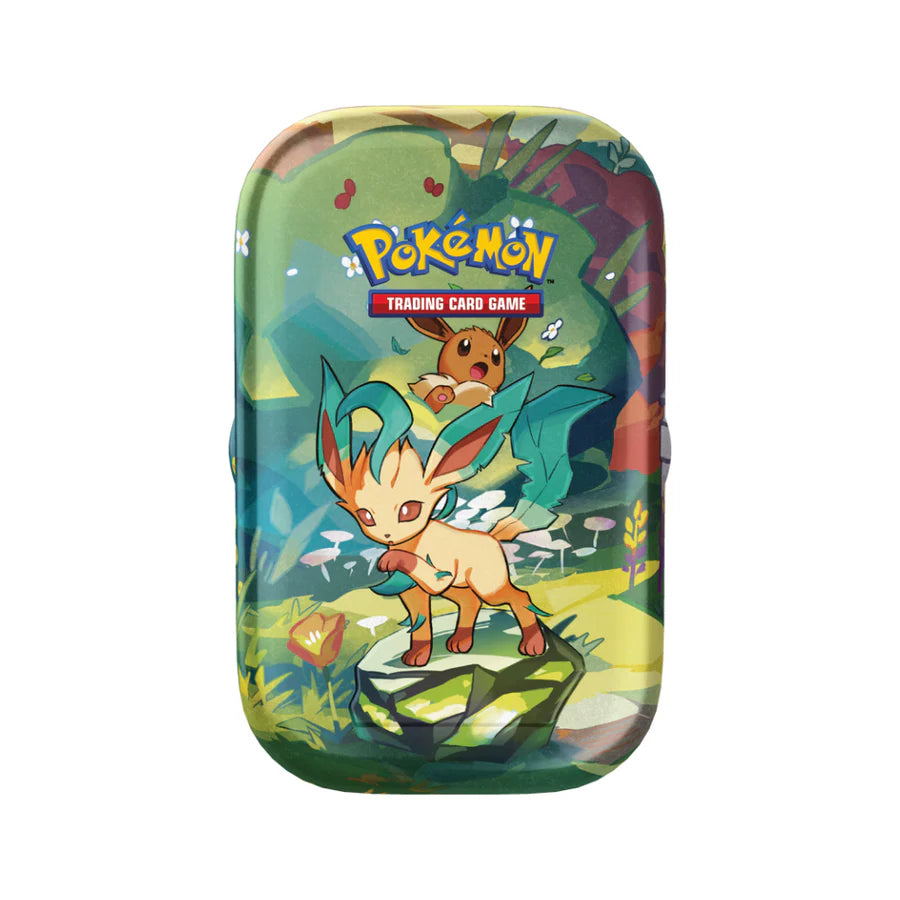 Pokémon TCG Scarlet & Violet 8.5 Prismatic Evolutions Mini Tin - 1 Random Art Avec Boosters Et Pièce Évoli