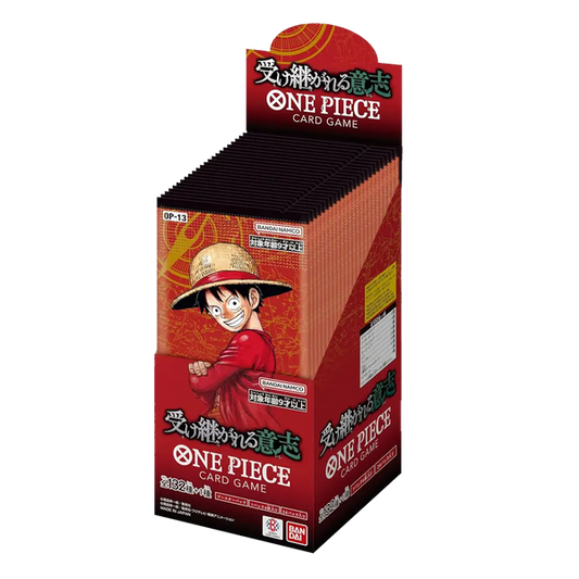 One Piece Card Game - Carrying on His Will OP13 Booster Box Display [JP]