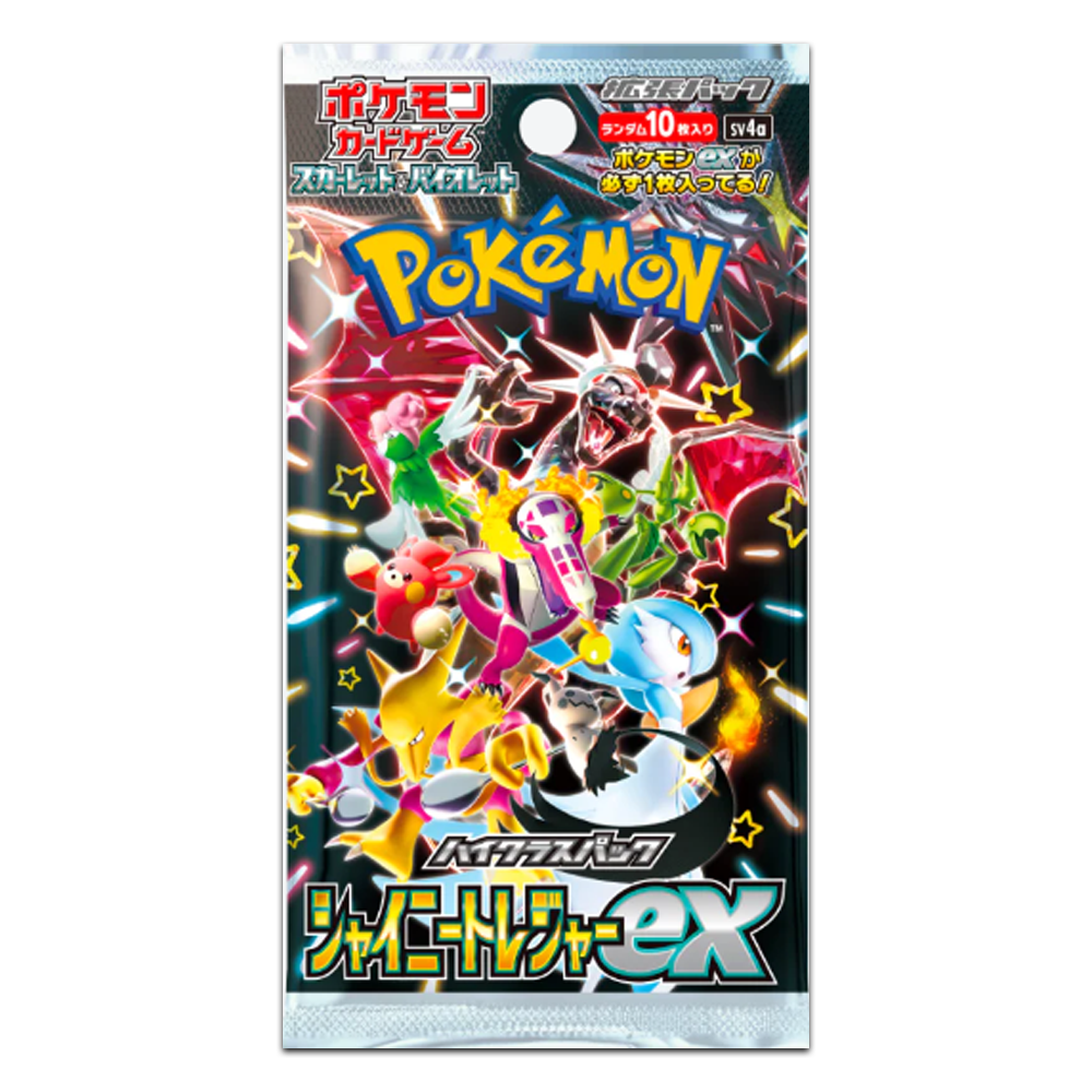 Pokemon Shiny Treasure EX (sv4a) Booster Pack - [JP]