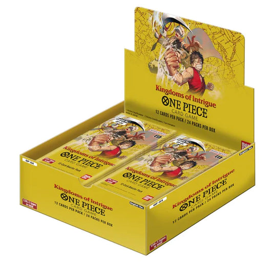 One Piece Card Game - Kingdoms Of Intrigue Booster Display OP04 [EN]