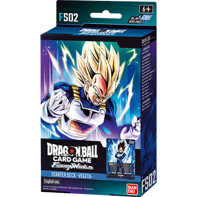 Dragonball Super Card Game Fusion World - STARTER DECK -VEGETA- [FS01] [EN]