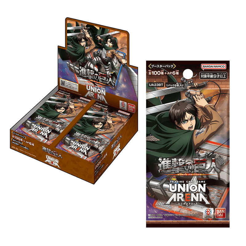 Union Arena - Attack on Titan Booster Box Display [JP]