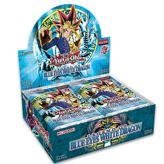 Yu-Gi-Oh! Legendary Collection 25th Anniversary Legend of Blue-Eyes White Dragon Booster Display - [EN]