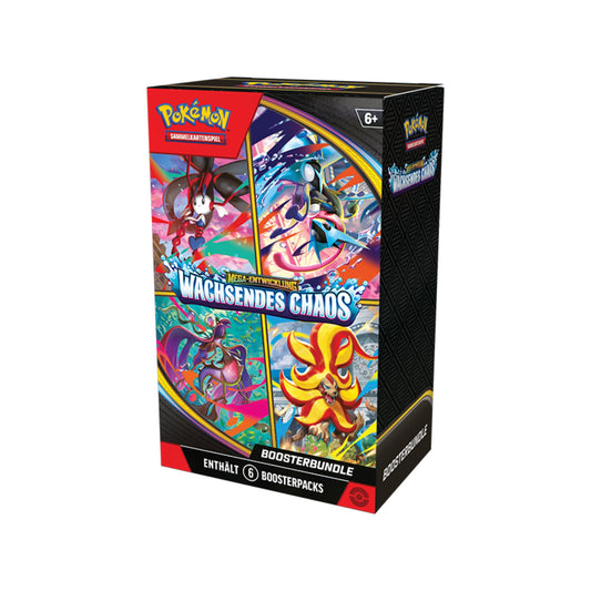 Pokémon Boosterbundle Mega-Entwicklung – Wachsendes Chaos