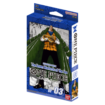 Starter Deck The Seven Warlords of the Sea, crocodile deck, one piece crocodile deck, one piece deck