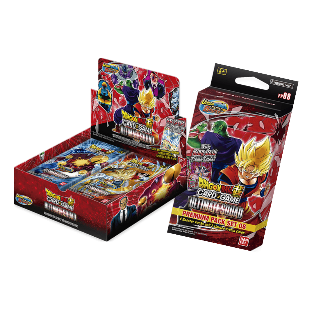 BUNDLE - DBSCG Ultimate Squad Display & Premium Pack Set - EN