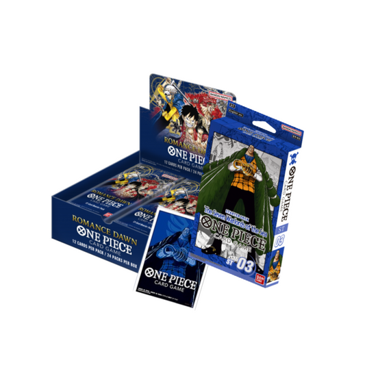 One Piece Card Game - Romance Dawn Display Crocodile Bundle - EN