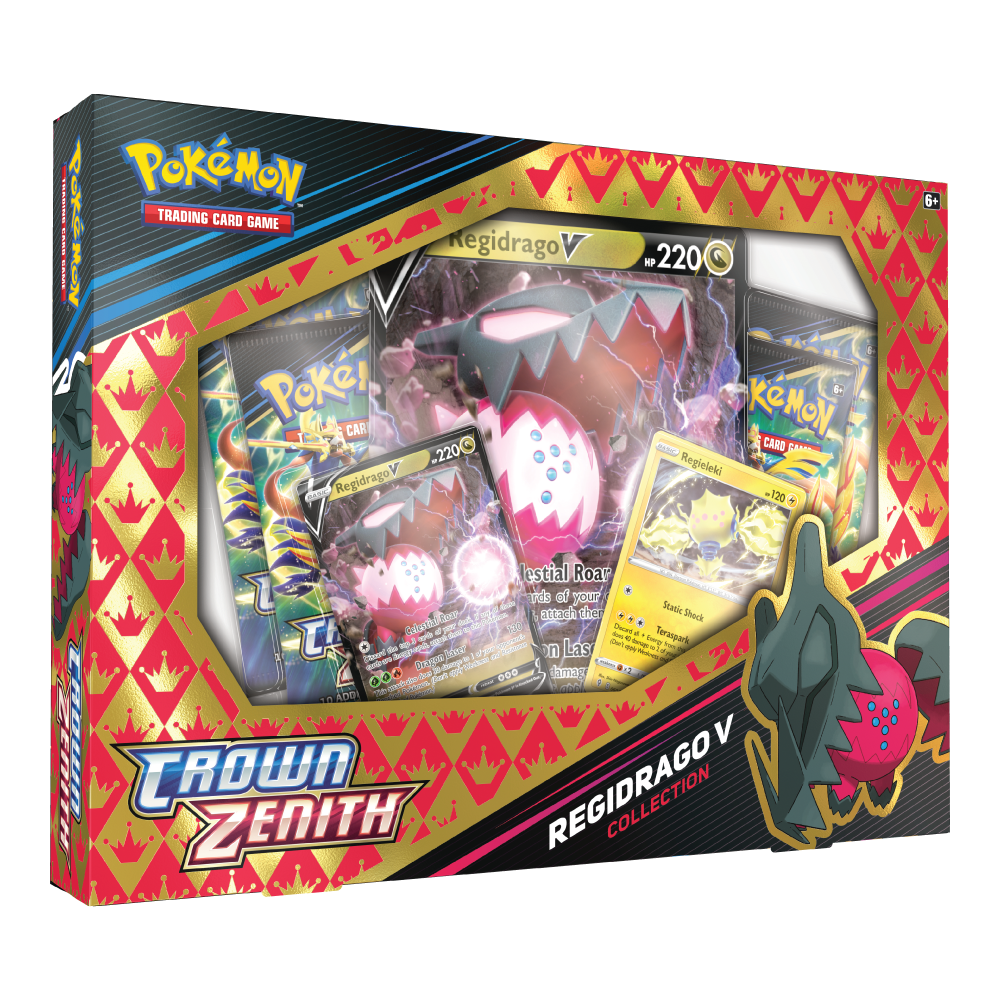 Pokemon Crown Zenith Regidrago V Collection - EN