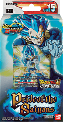 DragonBall Super Card Game - Starter Deck SD15 - Pride of the Saiyans - EN