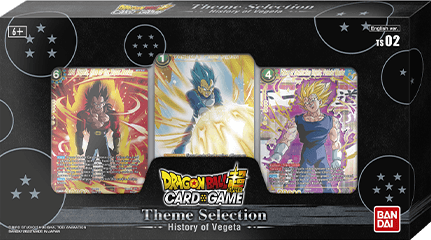 Dragonball Super Card Game - History of Vegeta Theme Selection - EN